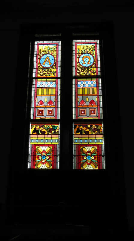 Deacon Henry Taylor Memorial stained glass window
